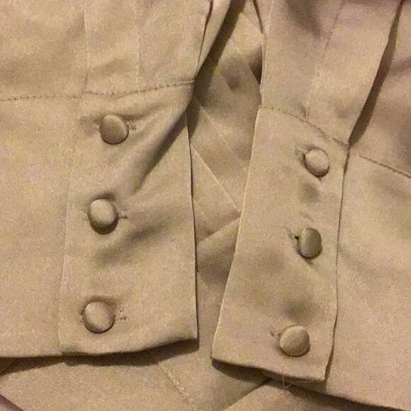 Joie Mendaline Champagne Color Satin Silk Blouse New Size Small - Picture 5 of 5